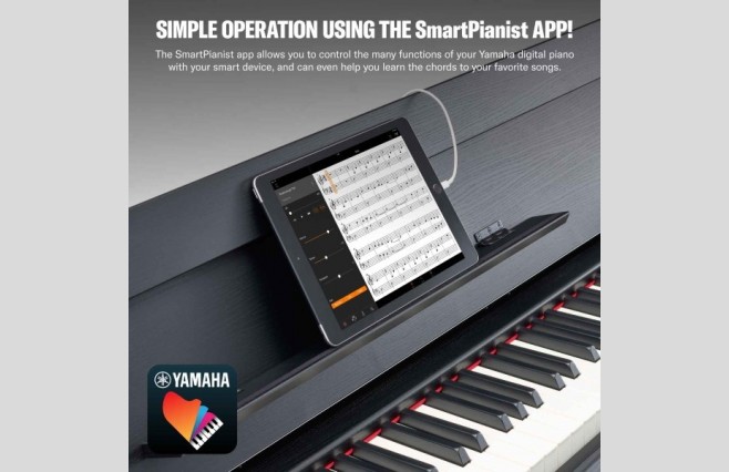 Yamaha YDP-S54 Black Walnut Digital Piano - Image 8